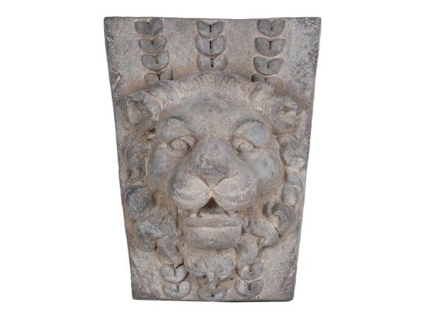 ARTEKKO Κασπώ Τοίχου Πέτρινο Διακοσμητικό Lion (39,9x20,06x52,07)