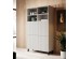 PAFOS Standing bookcase white/white DIOMMI CAMA-PAFOS-REGAL-BI/BI