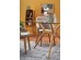 ASHMORE table, color: top - transparent, legs - natural DIOMMI V-CH-ASHMORE-ST