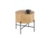 BROOKLYN-S c. table natural oak / black DIOMMI V-CH-BROOKLYN-S-LAW