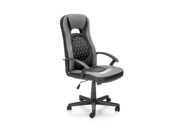 CASTANO swivel armchair, grey-black DIOMMI V-CH-CASTANO-FOT