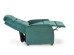 FELIPE 2 recliner color: dark green DIOMMI V-CH-FELIPE_2-FOT-C.ZIELONY