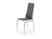 K210 chair, color: grey / white DIOMMI V-CH-K/210-KR-POPIEL