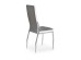 K210 chair, color: grey / white DIOMMI V-CH-K/210-KR-POPIEL