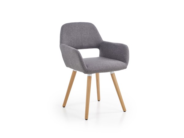 K283 chair, color: grey DIOMMI V-CH-K/283-KR-POPIEL