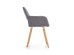 K283 chair, color: grey DIOMMI V-CH-K/283-KR-POPIEL