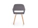 K283 chair, color: grey DIOMMI V-CH-K/283-KR-POPIEL