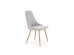 K285 chair, color: light grey DIOMMI V-CH-K/285-KR-J.POPIEL