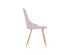 K285 chair, color: light grey DIOMMI V-CH-K/285-KR-J.POPIEL