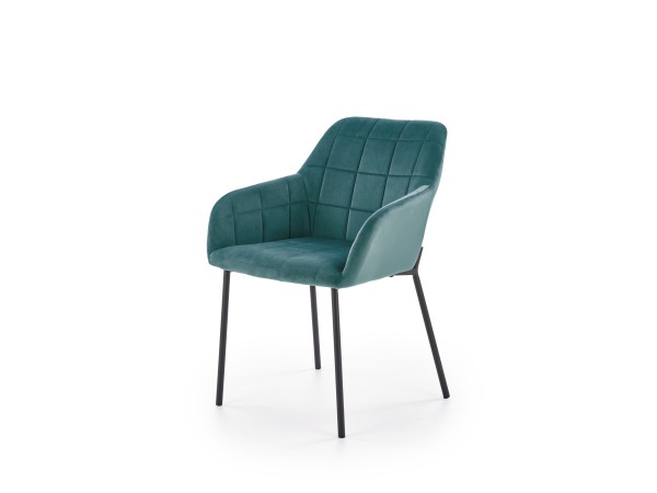 K305 chair dark green DIOMMI V-CH-K/305-KR-C.ZIELONY