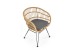 K456 chair natural/grey DIOMMI V-CH-K/456-KR