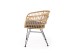 K456 chair natural/grey DIOMMI V-CH-K/456-KR