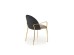 K500 chair beige / black DIOMMI V-CH-K/500-KR