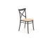 K512 chair black / brown DIOMMI V-CH-K/512-KR