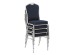 K66 S chair color: blue, silver frame DIOMMI V-CH-K/66S-KR-NIEBIESKI