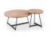 KARIDA c. table natural oak / black DIOMMI V-CH-KARIDA-LAW