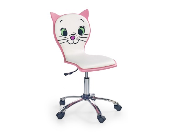 KITTY 2 chair color: white/pink DIOMMI V-CH-KITTY_2-FOT