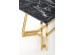 KONAMI table, color: top - black marble, legs - gold DIOMMI V-CH-KONAMI-ST