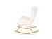 LIBERTO leisure armchair cream / gold DIOMMI V-CH-LIBERTO-FOT-KREMOWY