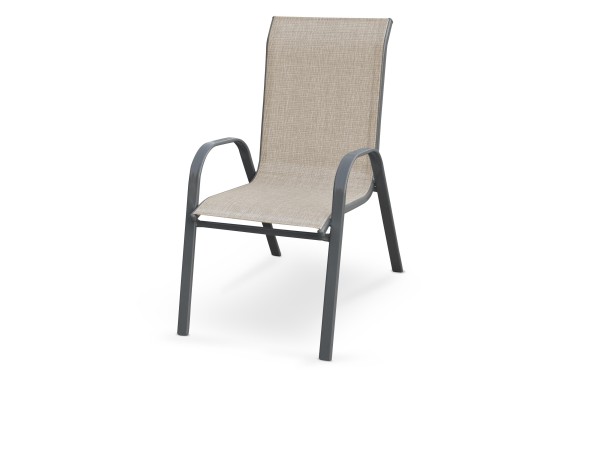 MOSLER garden chair, color: grey DIOMMI V-CH-MOSLER-KR-POPIEL