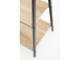 NARVIK REG2 shelving DIOMMI V-CH-NARVIK-REG2-CZARNY/SONOMA