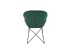 K458 chair color: dark green DIOMMI V-PL-K/458-KR-C.ZIELONY