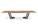 MASSIVE extension table, color: light oak / black DIOMMI V-PL-MASSIVE-ST