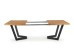 MASSIVE extension table, color: light oak / black DIOMMI V-PL-MASSIVE-ST