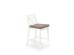 BORYS LOW bar stool, color: white / INARI 23 DIOMMI V-PL-N-BORYS_LOW-BIAŁY-INARI23