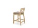 BORYS LOW bar stool, color: sonoma oak / INARI 23 DIOMMI V-PL-N-BORYS_LOW-SONOMA-INARI23