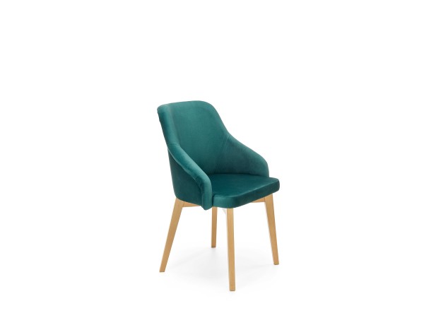 TOLEDO 2 chair, color: honey oak / MONOLITH 37 DIOMMI V-PL-N-TOLEDO_2-D.MIODOWY-MONOLITH37