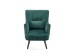 PAGONI chair color: dark green / black DIOMMI V-PL-PAGONI-FOT-C.ZIELONY