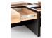 SEVILLA, c.table, craft oak / black DIOMMI V-PL-SEVILLA-LAW