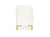 SILVIA bedside table, white - gold DIOMMI V-PL-SILVIA-SZAFKA_N-BIAŁY/ZŁOTY