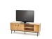 SMART RTV-1 TV-stand color: natural oak/black DIOMMI V-PL-SMART-RTV-1