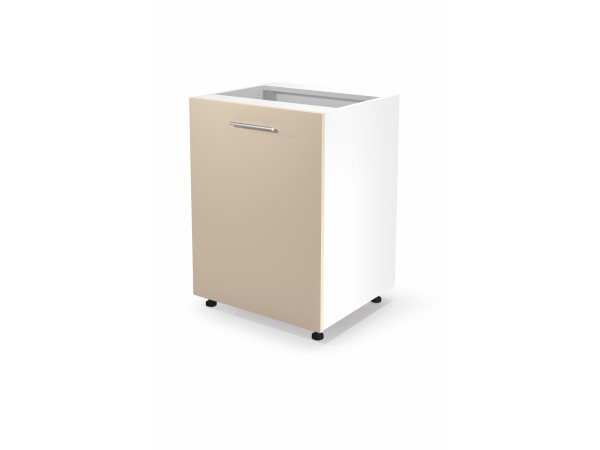 VENTO DK-60/82 sink cabinet, color: white / beige DIOMMI V-UA-VENTO-DK-60/82-BEŻOWY