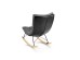 INDIGO chair color: dark grey/black