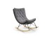 INDIGO chair color: dark grey/black