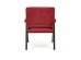 MEMORY chair, ebony / maroon Monolith 59