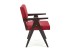 MEMORY chair, ebony / maroon Monolith 59