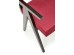 MEMORY chair, ebony / maroon Monolith 59