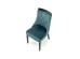 ROYAL chair, black / dark green Monolith 37