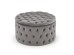 NUNEZ pouffe color: grey