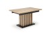 LAMELLO extension table, artisan oak / black