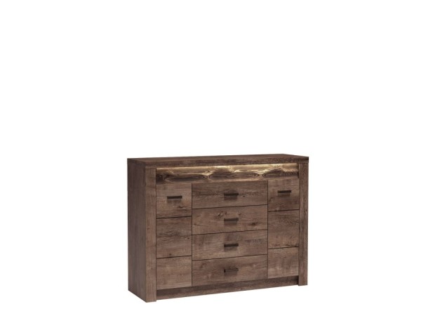 INDIANAPOLIS chest of drawers I7 dark ash tree