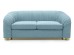 SOFA MELVA 2 BLUE TAP. 196 DIOMMI MELVA2N