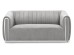 SANTORINI 2 SOFA GRAY TAP.198 / SILVER DIOMMI SANTORINI2SSZ