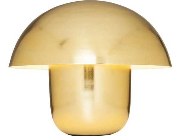 Επιτραπέζιο φωτιστικό Mushroom Brass 50x50x44εκ - Χρυσό