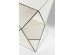 Βοηθητικό Τραπεζάκι Καθρέφτης Luxury Triangle Champagne 32x32x53.5εκ - Χρυσό