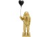 Διακοσμητικό Επιτραπέζιο Balloon Astronaut Χρυσό 12,8x11x40,5 εκ. - Μαύρο